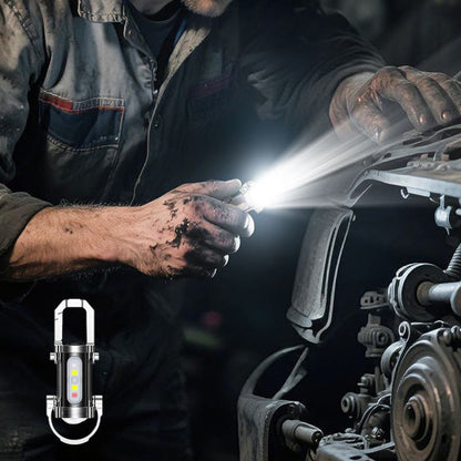 🔥Przenośna, ładowalna latarka o dużej jasności do breloczka