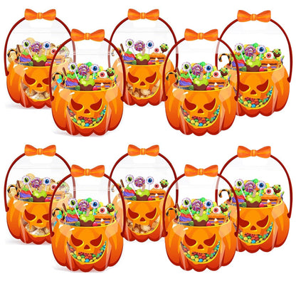 👻 Bestsellery na Halloween – 60% ZNIŻKI! 🎃 Przezroczyste torby na drobne upominki w kształcie dyni ✨ – idealne na przyjęcia, cukierkowanie i szkolne upominki 🍬🧛‍♀️