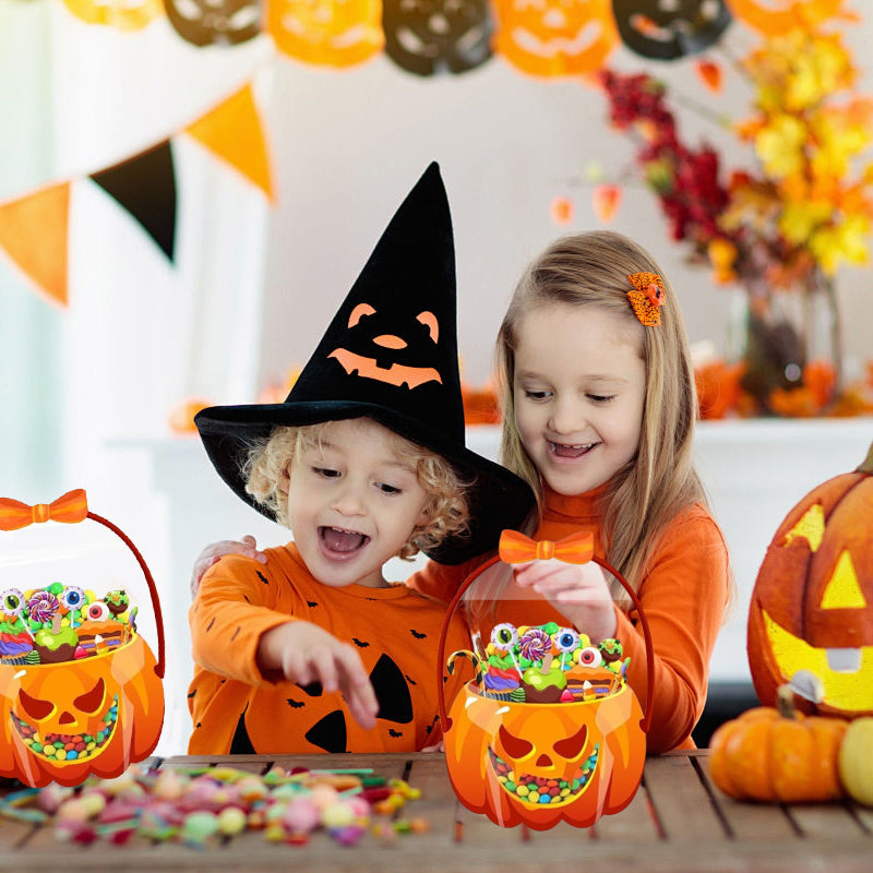 👻 Bestsellery na Halloween – 60% ZNIŻKI! 🎃 Przezroczyste torby na drobne upominki w kształcie dyni ✨ – idealne na przyjęcia, cukierkowanie i szkolne upominki 🍬🧛‍♀️