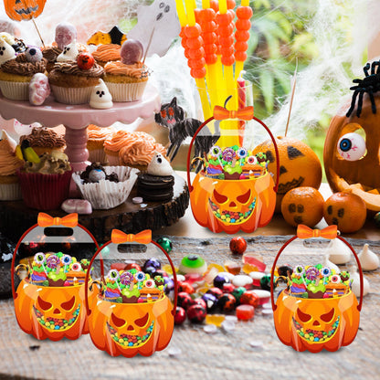 👻 Bestsellery na Halloween – 60% ZNIŻKI! 🎃 Przezroczyste torby na drobne upominki w kształcie dyni ✨ – idealne na przyjęcia, cukierkowanie i szkolne upominki 🍬🧛‍♀️