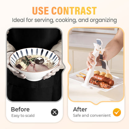 🔥Silikonowy uchwyt do misek i talerzy 3 w 1🔥🔥