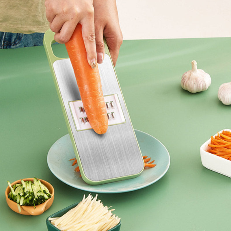 📢 Teraz 50% taniej! 🔪 Wielofunkcyjna krajalnica kuchenna z osłoną dłoni – 5 ostrzy, antypoślizgowa podstawa i szybkie krojenie warzyw 🥕⚠️📦