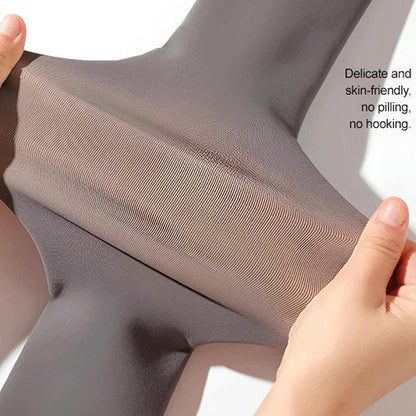 ✨Jesienno-zimowa wyprzedaż✨Damskie zimowe rajstopy z imitacją półprzezroczystych grubych rajstop