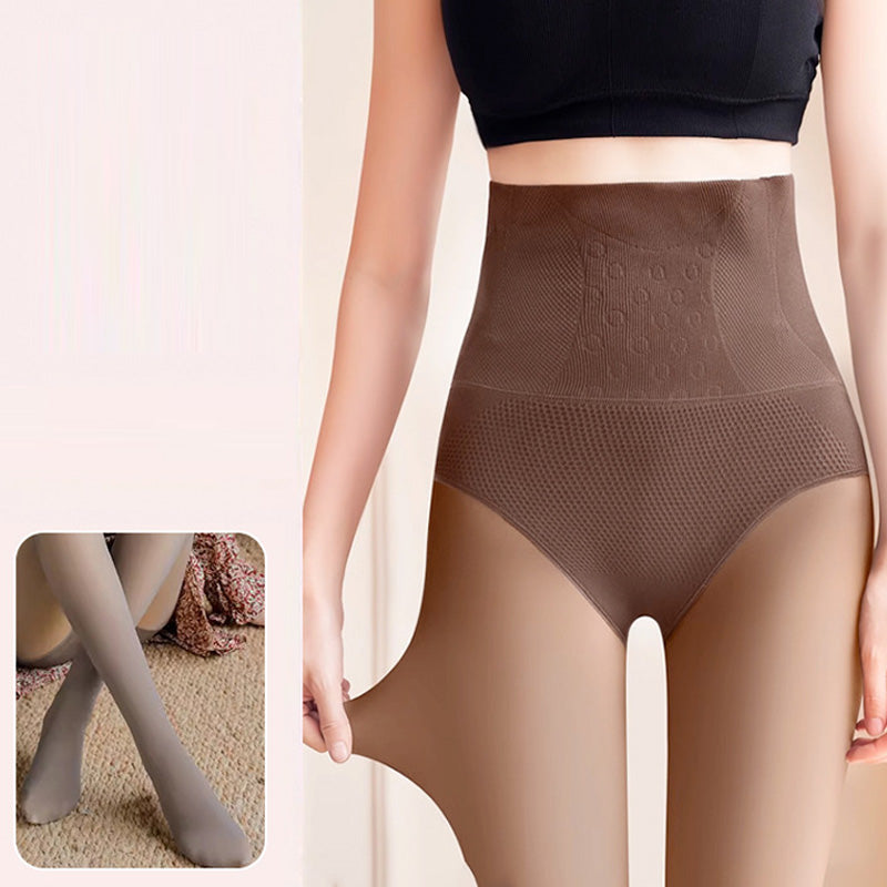 ✨Jesienno-zimowa wyprzedaż✨Damskie zimowe rajstopy z imitacją półprzezroczystych grubych rajstop