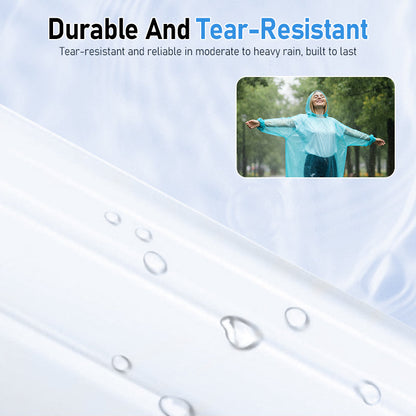💧Przenośna peleryna przeciwdeszczowa dla dorosłych