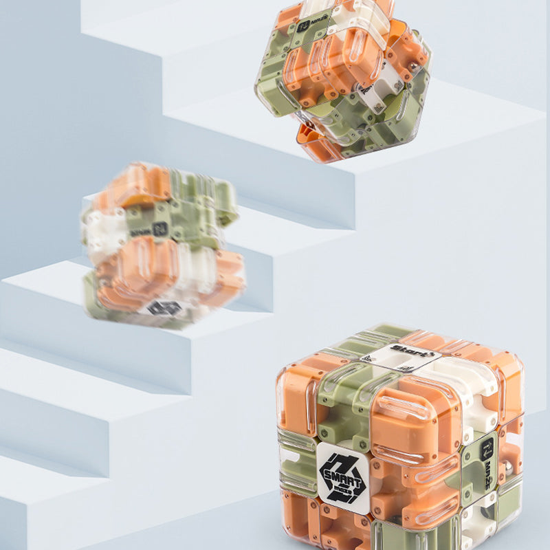 🎁🎄Wczesna wyprzedaż świąteczna 50% ZNIŻKI🧩Duża labiryntowa kostka 3D – wciągająca zabawka logiczna
