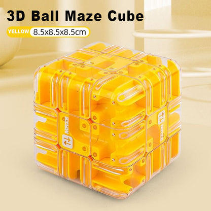 🎁🎄Wczesna wyprzedaż świąteczna 50% ZNIŻKI🧩Duża labiryntowa kostka 3D – wciągająca zabawka logiczna