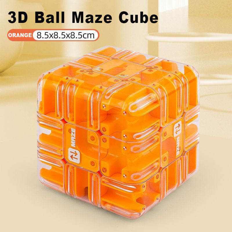 🎁🎄Wczesna wyprzedaż świąteczna 50% ZNIŻKI🧩Duża labiryntowa kostka 3D – wciągająca zabawka logiczna