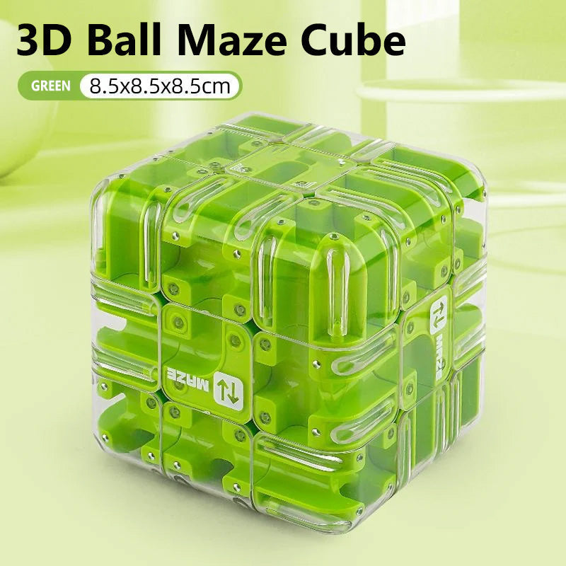 🎁🎄Wczesna wyprzedaż świąteczna 50% ZNIŻKI🧩Duża labiryntowa kostka 3D – wciągająca zabawka logiczna