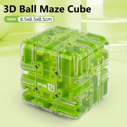 🎁🎄Wczesna wyprzedaż świąteczna 50% ZNIŻKI🧩Duża labiryntowa kostka 3D – wciągająca zabawka logiczna