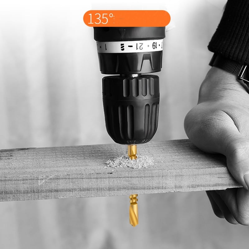 Zestaw wierteł spiralnych Akcesoria do elektronarzędzi (6 sztuk/ZESTAW)⚡KUP 2 I OTRZYMAJ DODATKOWE 10% ZNIŻKI