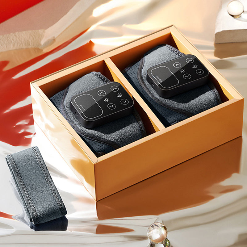 💆🔥Masażer kolan z gorącym kompresem i wyświetlaczem LED