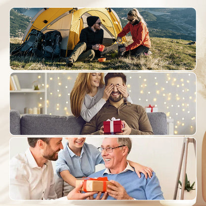 🔥Przenośna golarka elektryczna 2 w 1 z wbudowanym lusterkiem