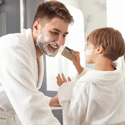 🔥Przenośna golarka elektryczna 2 w 1 z wbudowanym lusterkiem