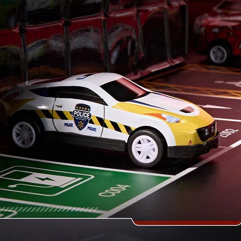 🎅 Akcja świąteczna 50% ZNIŻKI 🎁 48 mini samochodów z wbudowanym garażem