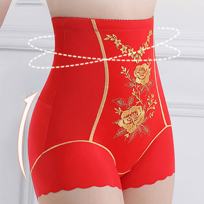 🌸Women’s Delicate Embroidered High-Waist Tummy Control Shaper Shorts