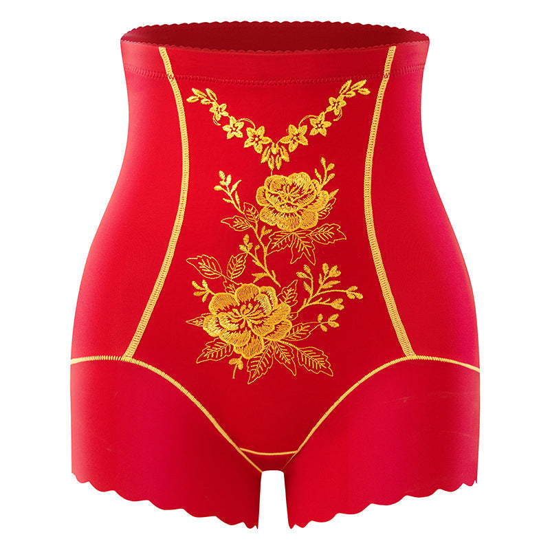 🌸Women’s Delicate Embroidered High-Waist Tummy Control Shaper Shorts