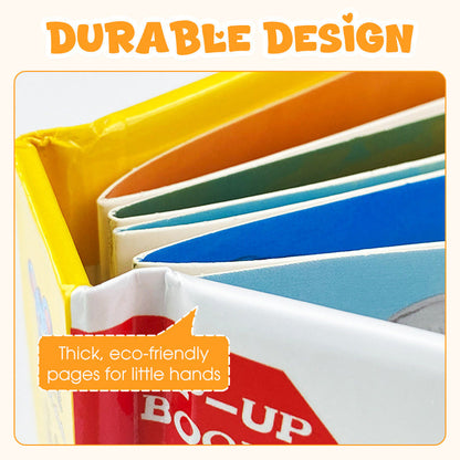 📚 Pop-upowa książka o zwierzętach dla dzieci: interaktywne gry wspomagające wczesną naukę!