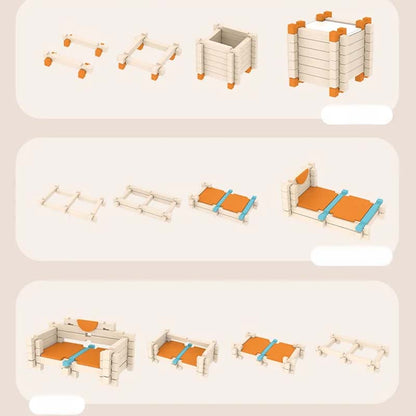 🔥🥰Edukacyjne drewniane klocki💯