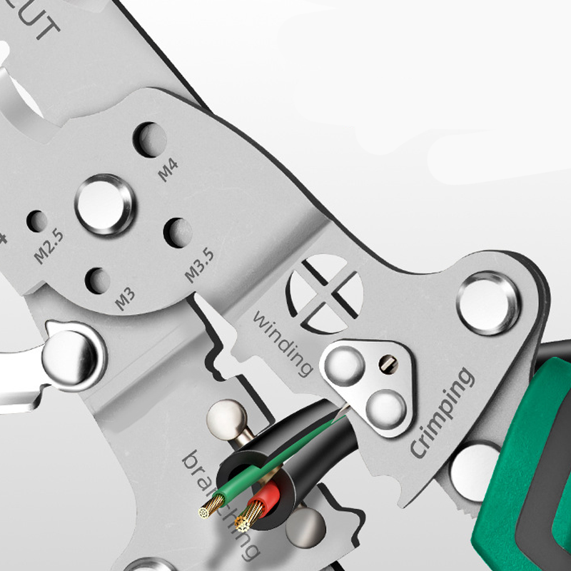 🔥 Gorąca wyprzedaż⚡Wielofunkcyjny składany ściągacz izolacji z funkcją testowania napięcia🔧