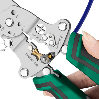 🔥 Gorąca wyprzedaż⚡Wielofunkcyjny składany ściągacz izolacji z funkcją testowania napięcia🔧