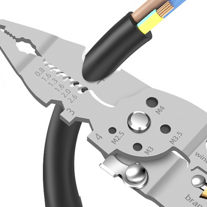 🔥 Gorąca wyprzedaż⚡Wielofunkcyjny składany ściągacz izolacji z funkcją testowania napięcia🔧