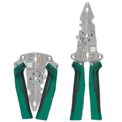 🔥 Gorąca wyprzedaż⚡Wielofunkcyjny składany ściągacz izolacji z funkcją testowania napięcia🔧