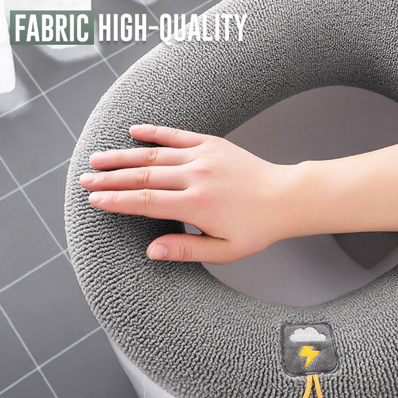 🚽Pluszowa nakładka na deskę sedesową