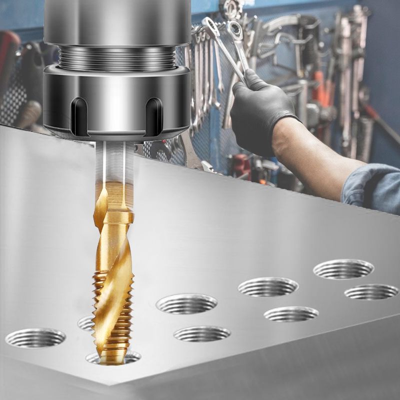 🔥6-częściowy zestaw wielofunkcyjnych gwintowników spiralnych🔥🔥