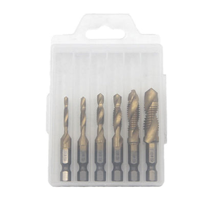 🔥6-częściowy zestaw wielofunkcyjnych gwintowników spiralnych🔥🔥