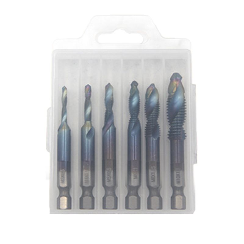 🔥6-częściowy zestaw wielofunkcyjnych gwintowników spiralnych🔥🔥
