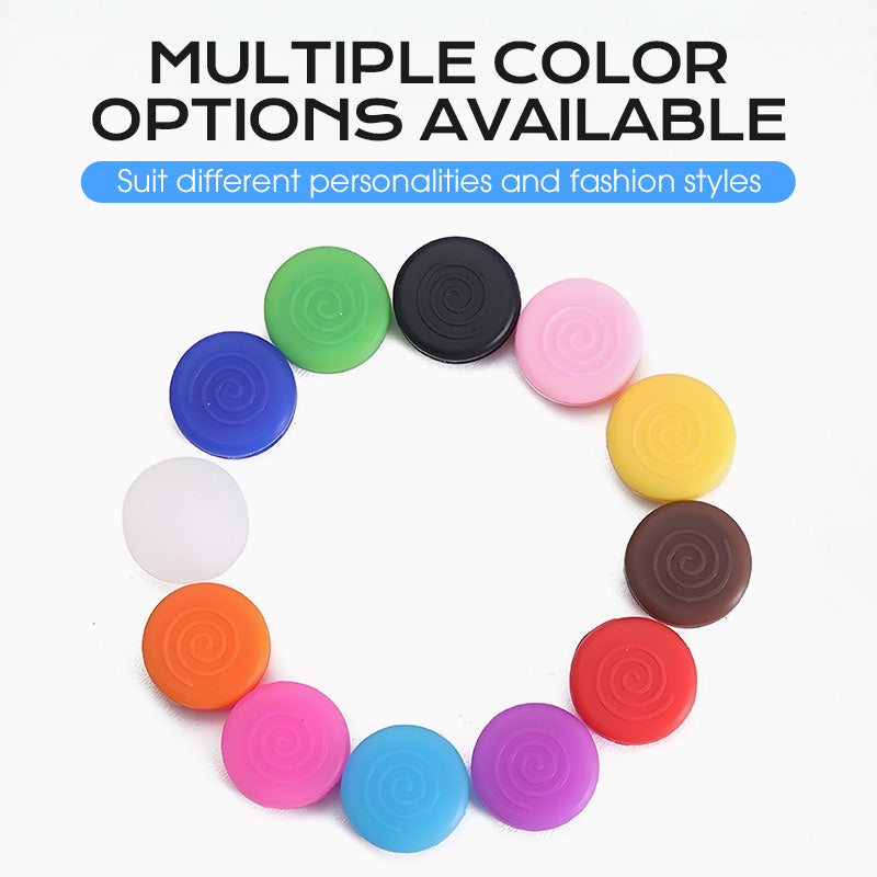 🔥🥰Okrągłe, dwuotworowe, silikonowe, antypoślizgowe uchwyty do okularów