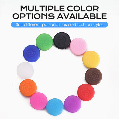 🔥🥰Okrągłe, dwuotworowe, silikonowe, antypoślizgowe uchwyty do okularów