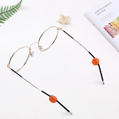 🔥🥰Okrągłe, dwuotworowe, silikonowe, antypoślizgowe uchwyty do okularów