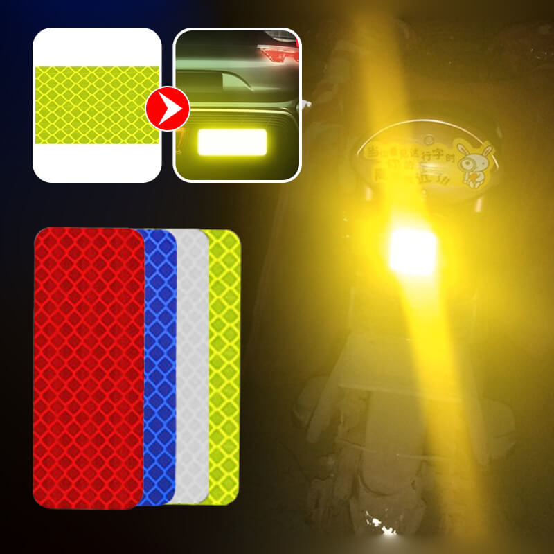 🚗 Odblaskowa taśma ostrzegawcza