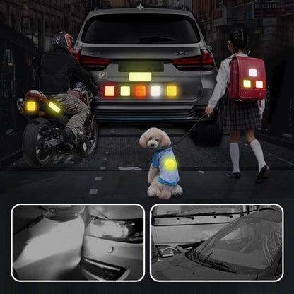 🚗 Odblaskowa taśma ostrzegawcza