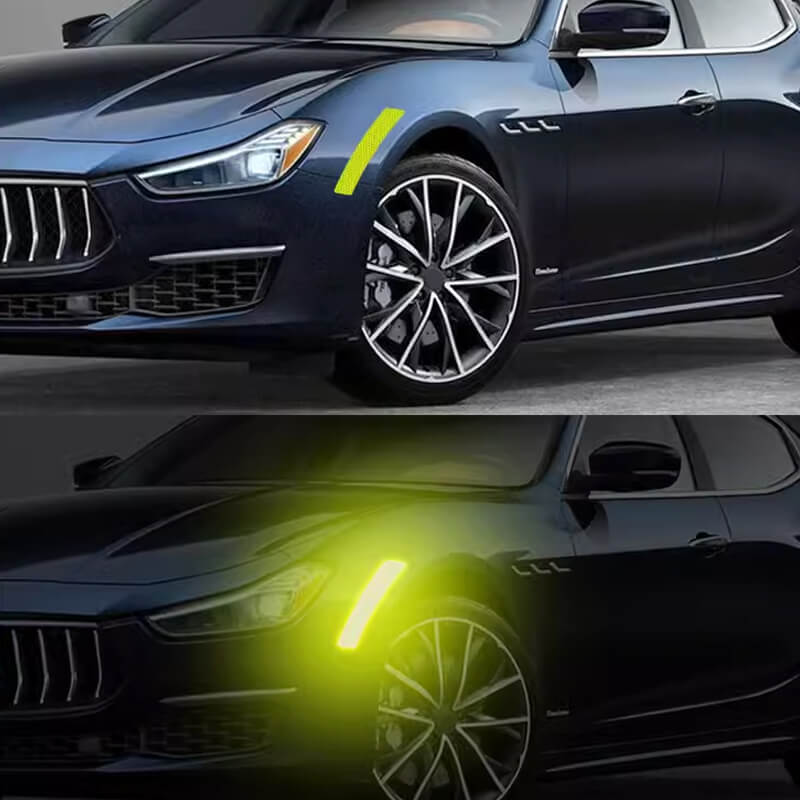 🚗 Odblaskowa taśma ostrzegawcza