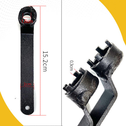 Akcesoria specjalnego klucza regulacyjnego do czteropazurkowej szlifierki kątowej