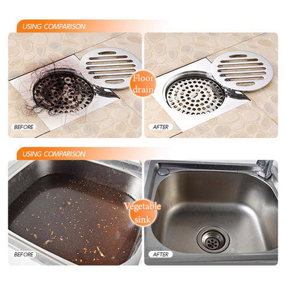 🌟Silny, wielofunkcyjny proszek eliminujący nieprzyjemne zapachy – usuwa nieprzyjemne zapachy i udrażnia zatkane odpływy.