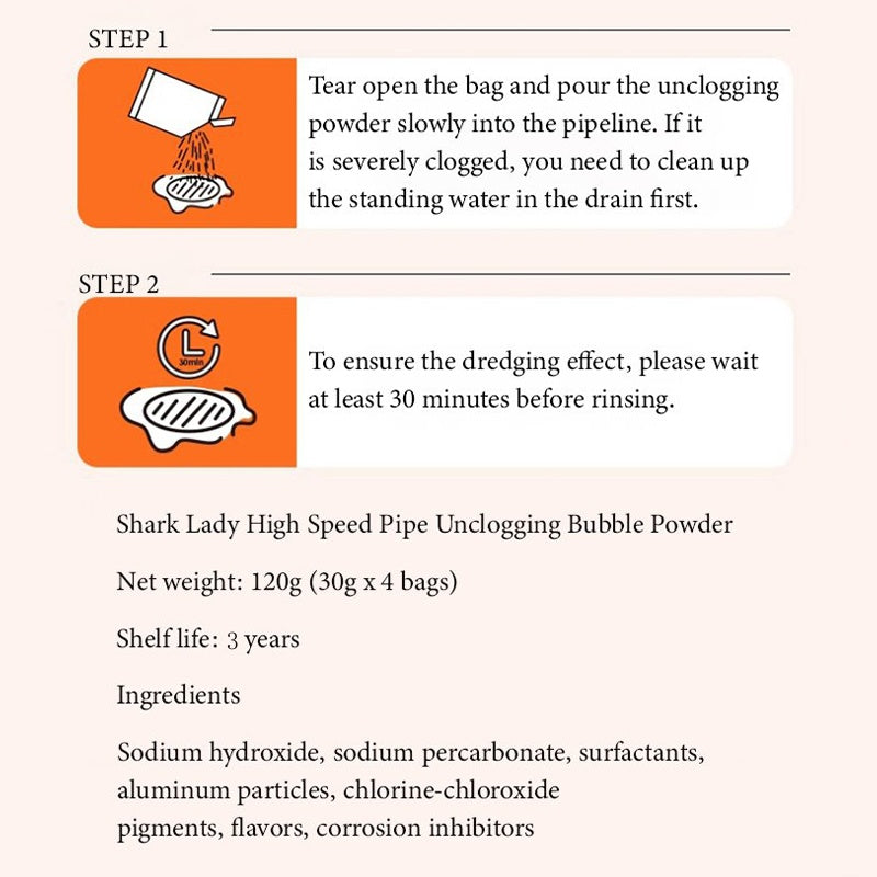 🌟Silny, wielofunkcyjny proszek eliminujący nieprzyjemne zapachy – usuwa nieprzyjemne zapachy i udrażnia zatkane odpływy.