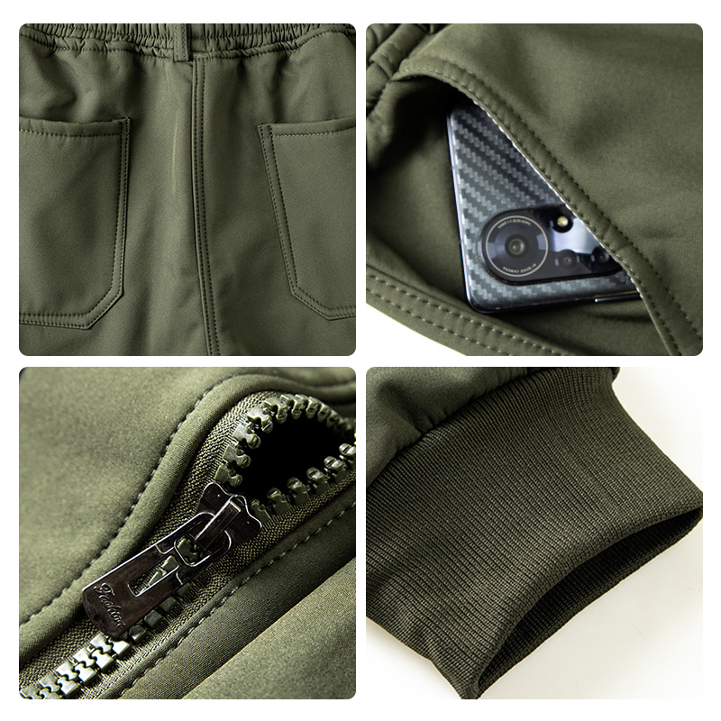 🧥 Zestaw męskiej kurtki i spodni — ciepły i wiatroodporny, stylowy i elegancki!