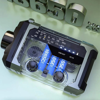 📻 Kompleksowe radio przenośne – idealny towarzysz podróży!