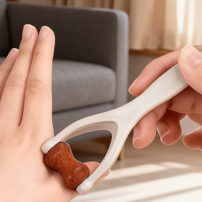 🪨 Masażer Ruby Stone — naturalny i precyzyjny relaks dłoni!