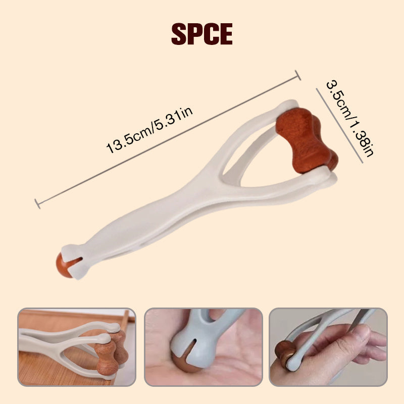 🪨 Masażer Ruby Stone — naturalny i precyzyjny relaks dłoni!