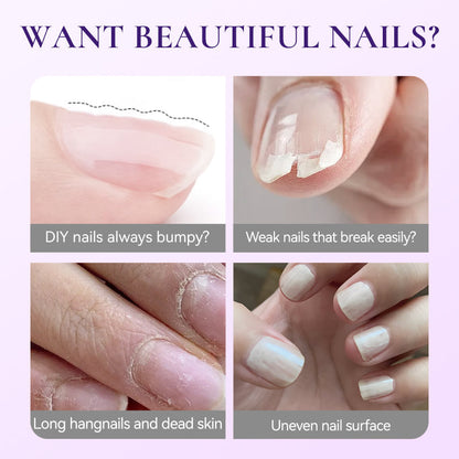 💅✨Pisak 3 w 1 z balsamem do skórek i pielęgnacji paznokci