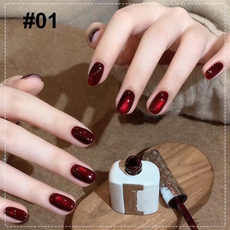 ✨ Brokatowy lakier do paznokci „Cat's Eye”