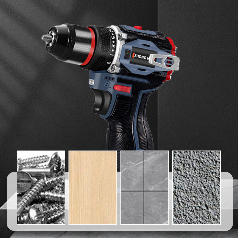 💥Bezszczotkowa wiertarka elektryczna akumulatorowa z akumulatorem i ładowarką