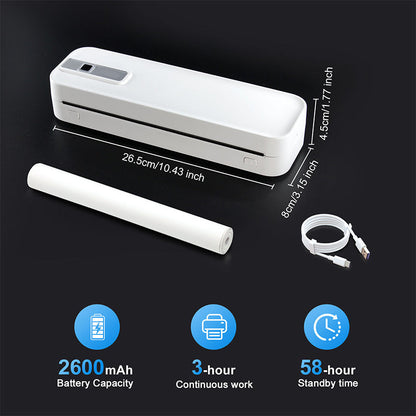 ✨Przenośna drukarka termiczna Bluetooth