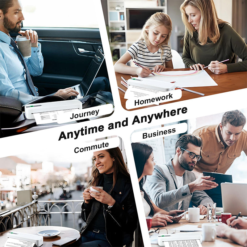 ✨Przenośna drukarka termiczna Bluetooth