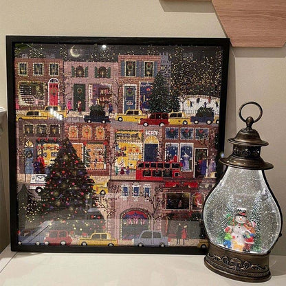 🌟Ramka na zdjęcia Vintage Square Jigsaw Puzzle (do powieszenia na ścianie)